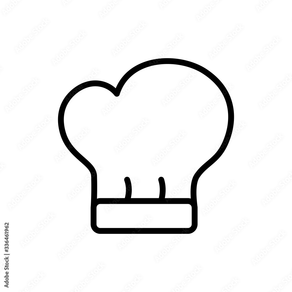 hat chef icon vector template hat chef icon vector template