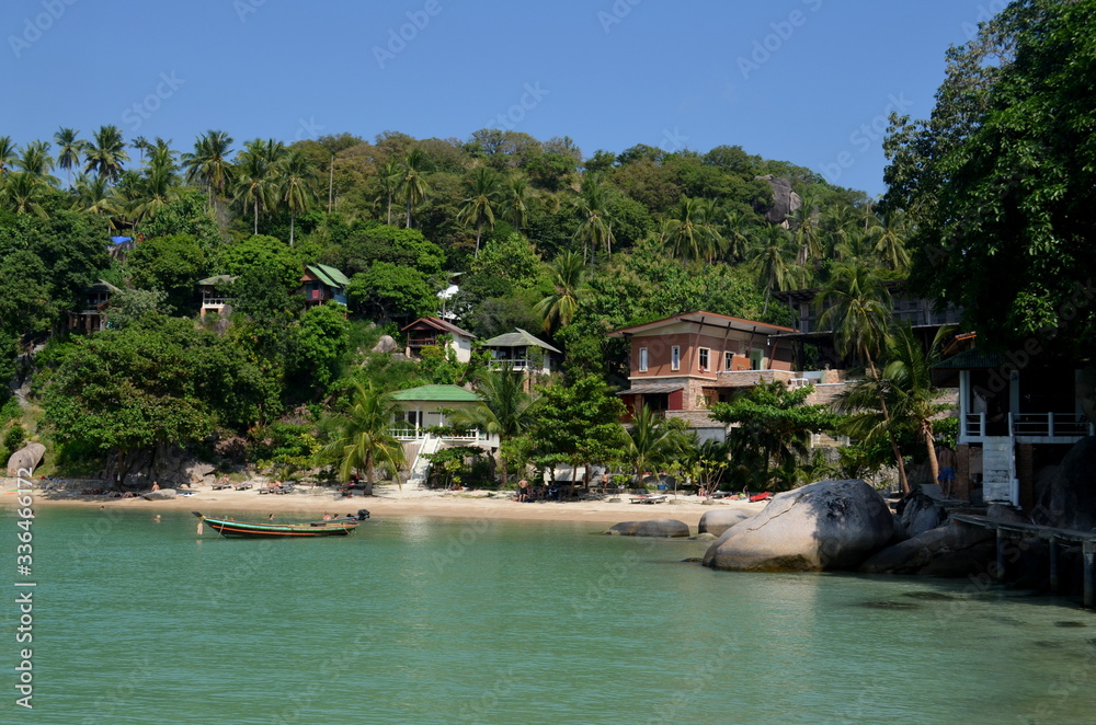 Koh tao a paradise island in the South of Thailand with perfect beaches.