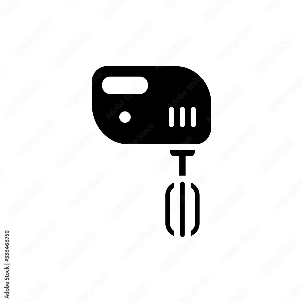electric mixer icon vector template electric mixer icon vector template