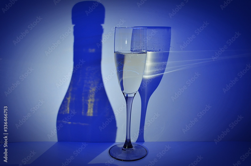 Obraz premium glass of champagne