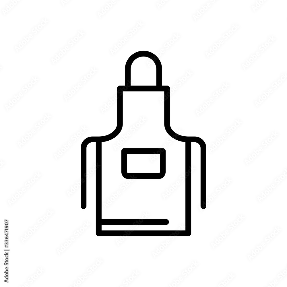 apron icon design vector template apron icon design vector template