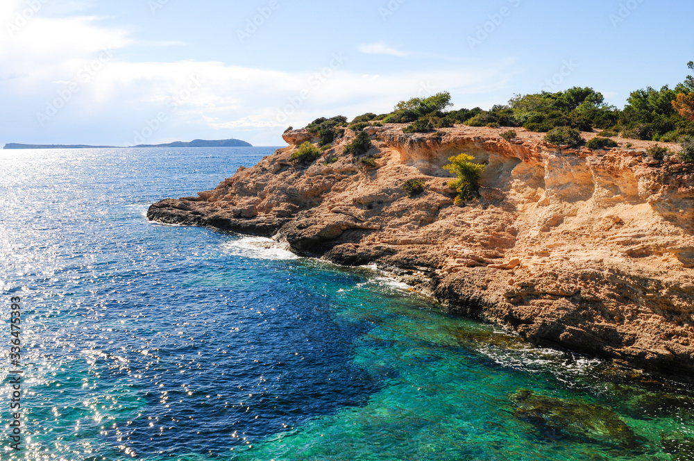 coast of Ibiza - spain