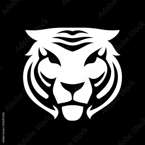 tribal tiger silhouette