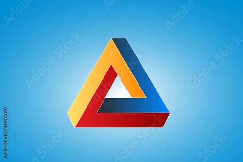 Penrose impossible triangle