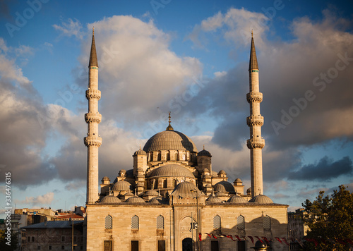 Yeni Mosque or new mosque, Istanbul, Turkey