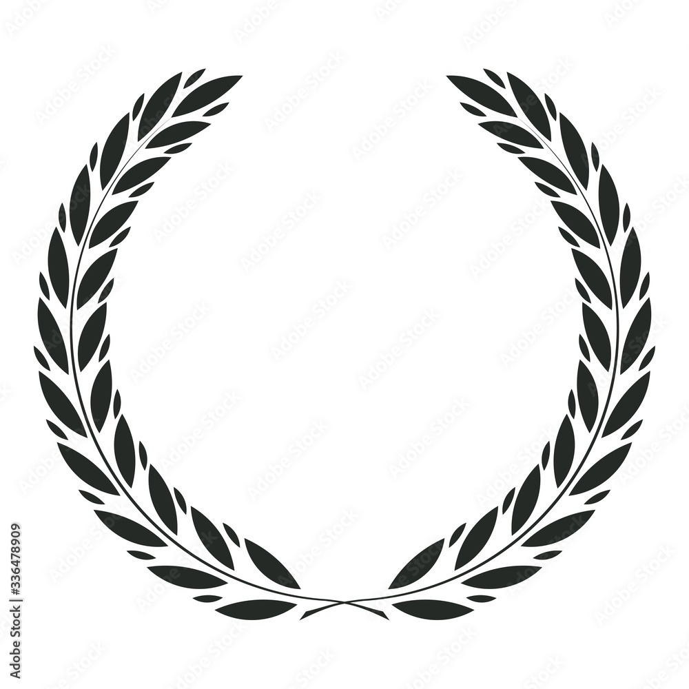 Obraz premium laurel wreath icon, sport design - vector illustration of greenery