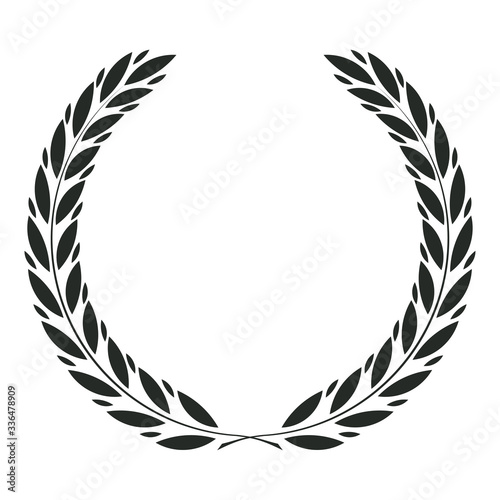 laurel wreath icon, sport design - vector illustration of greenery