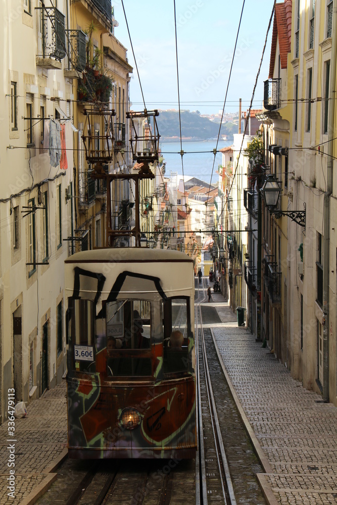 Lisbonne, centre ville (tramway)