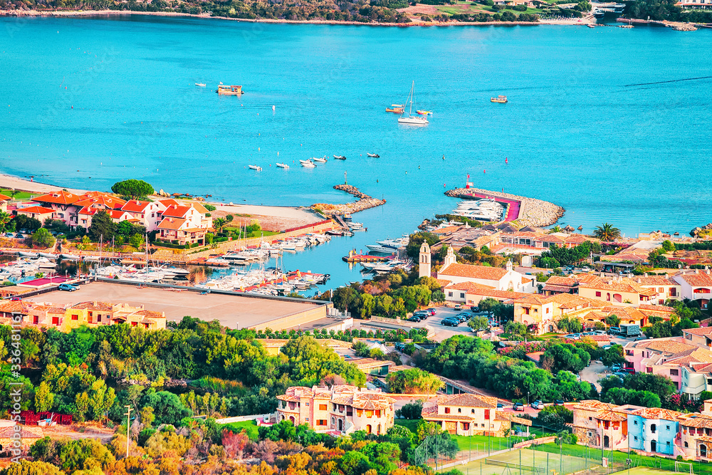 Porto Rotondo on Golfo Aranci on Costa Smeralda Sardinia Italy