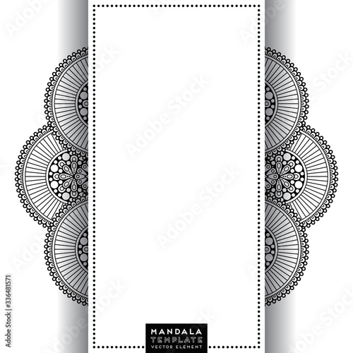 Mandala. Ethnic decorative elements