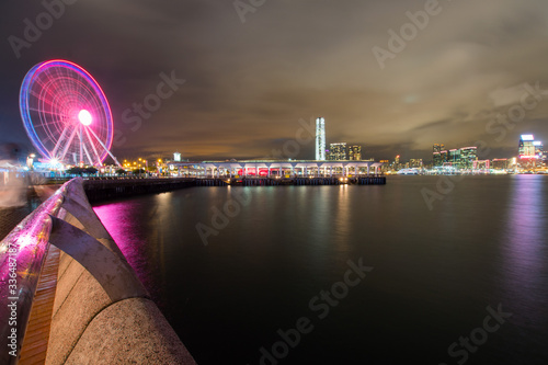 Canvas Print Hongkong