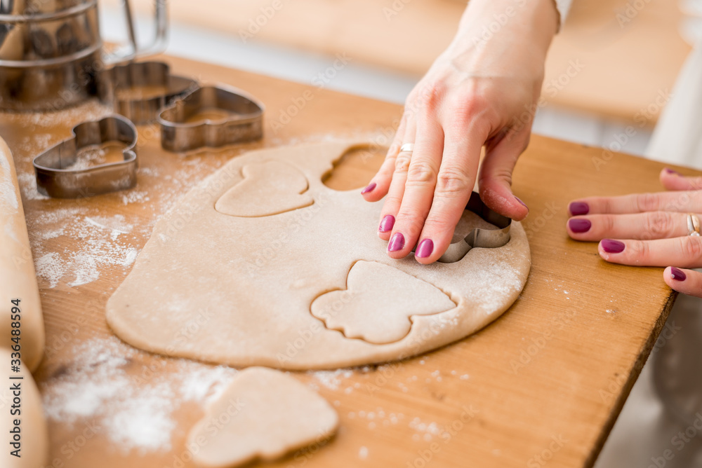 cut out cookies with dough molds cut out cookies with dough molds