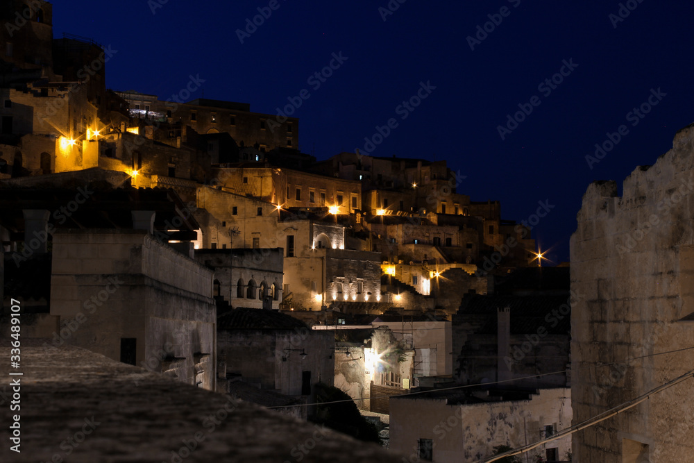 Matera by night