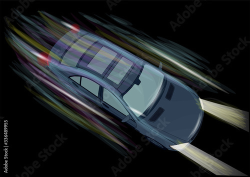  speed dark sports car © arkela