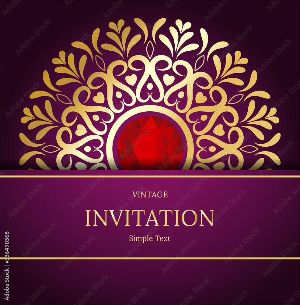 Foto Elegant Save The Date card design