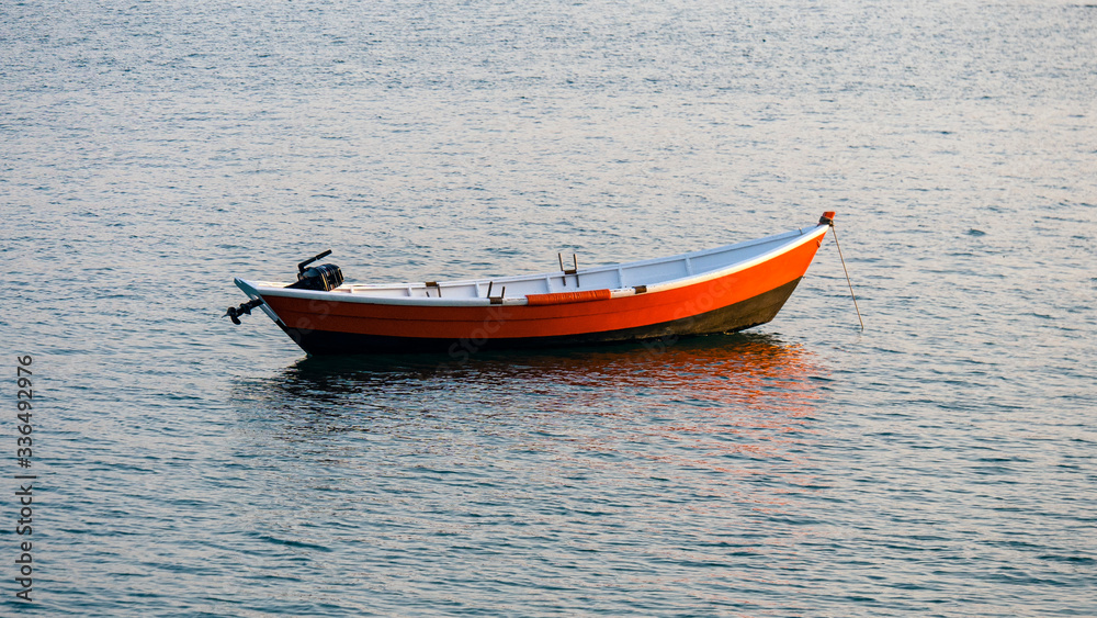 boat on the sea