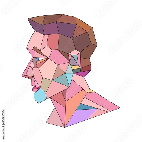 Head portrait of a young man.