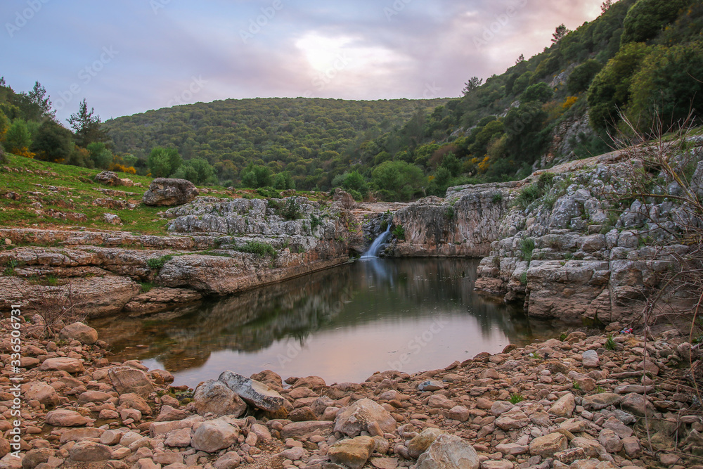 Fototapeta premium river in the mountains
