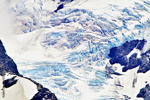 schmelzender Gletscher