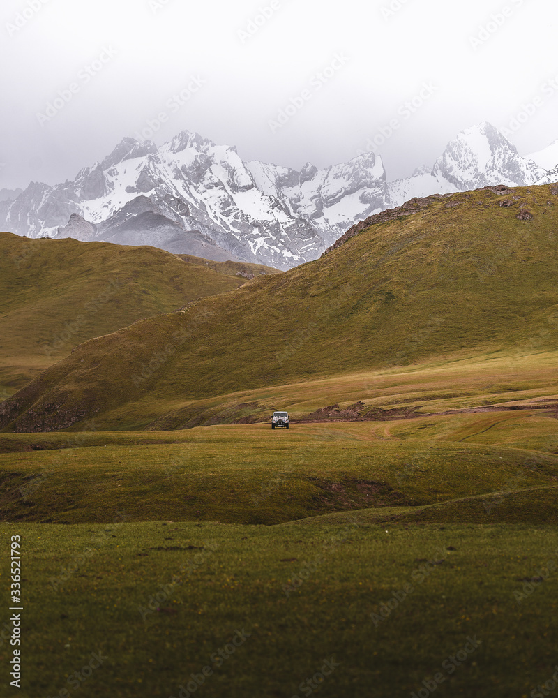 Mountains. scenes and cars in
Kyrgyzstan Mountains. scenes and cars in
Kyrgyzstan
