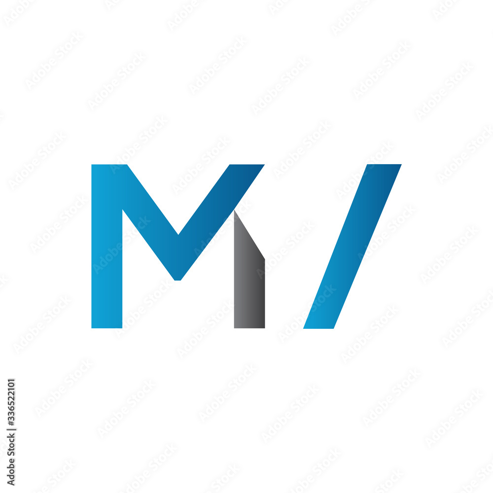 Initial MV letter Logo Design vector Template. Abstract Letter MV logo Design Initial MV letter Logo Design vector Template. Abstract Letter MV logo Design