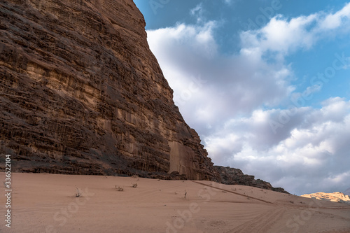 A series of photos from a jeep Safari in the Wadi Rum desert   Jordan.