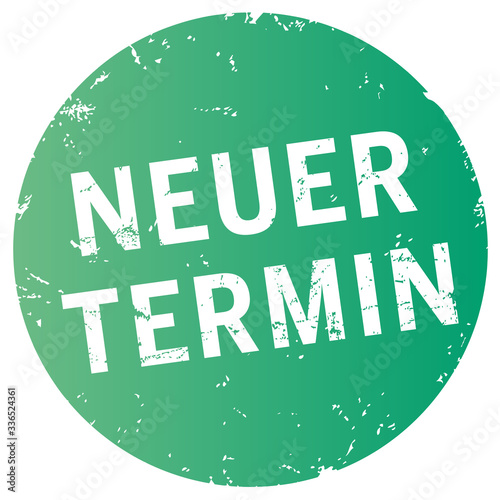 Grüner Button neuer Termin