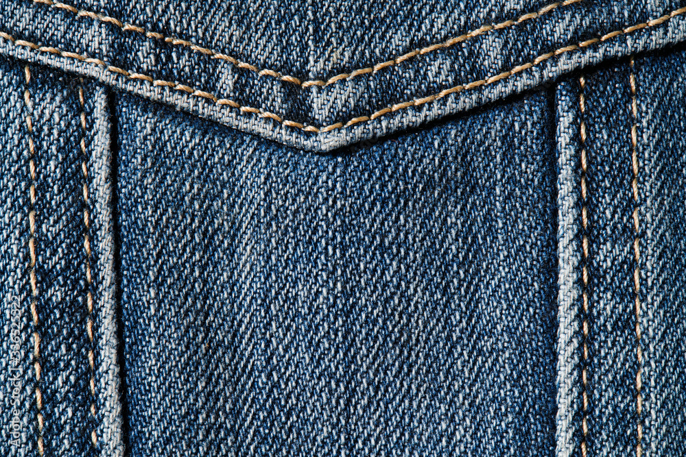 Jeans natural clean background macro photo, dark blue pattern texture, design for background with copy space for text Jeans natural clean background macro photo, dark blue pattern texture, design for background with copy space for text