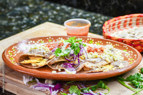 Bean bathed egg tacos and cheese, the dish is called 