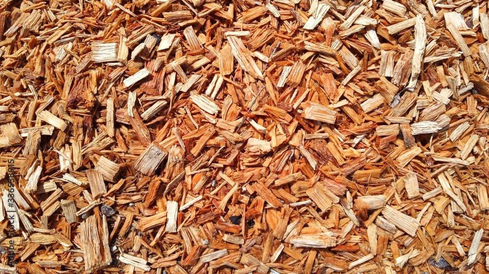 Woodchips background Woodchips background