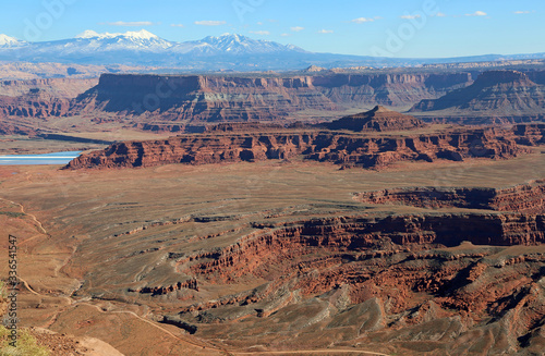 Valley with Potash Road - Dead Horse Point - Utah
