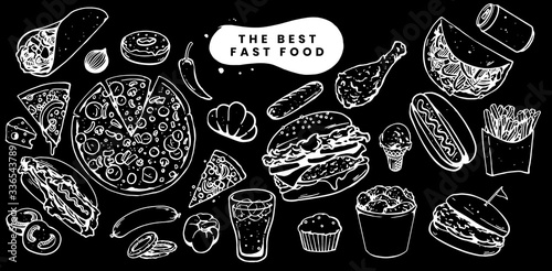 fast food compilation