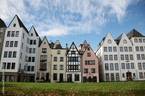 Old houses in Cologne, Germany