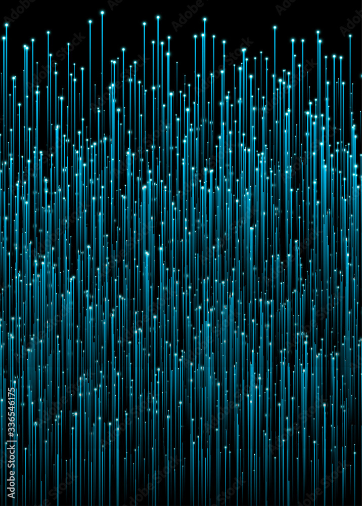 Glowing abstract background with blue glitter. Glowing abstract background with blue glitter.