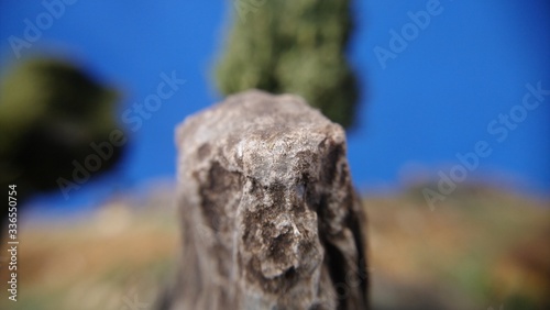 Model of a rock monolith