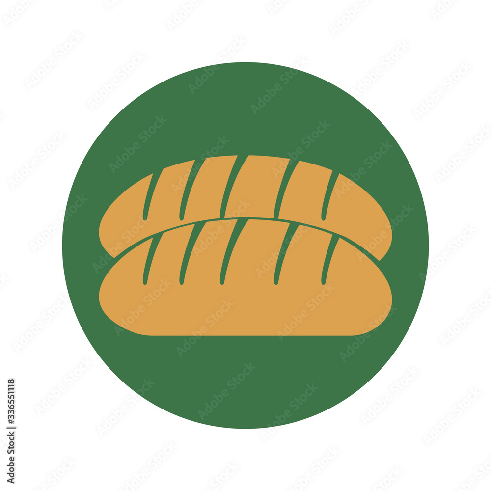 bread flat vector illustration bread flat vector illustration