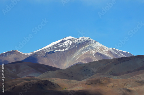 The beautiful and great volcano Quevar