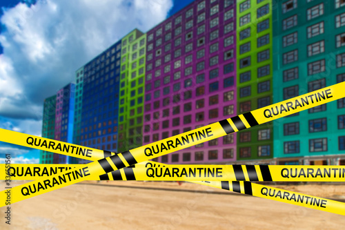 Residential building is qua...