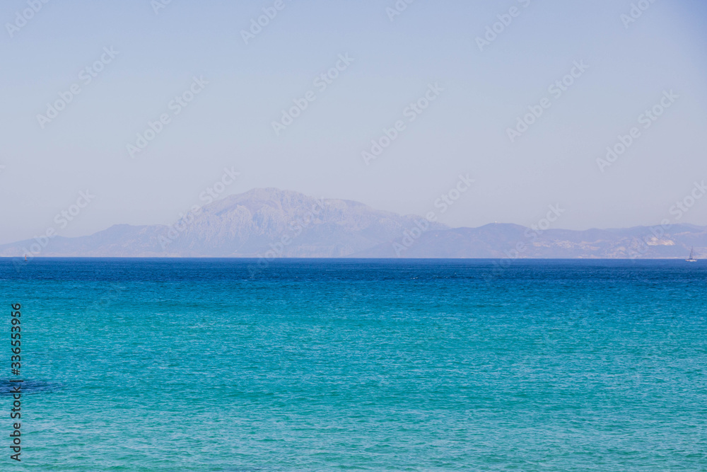 Sea Coast of Tarifa in the south of Europe