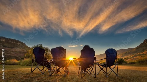 Sunrise view
