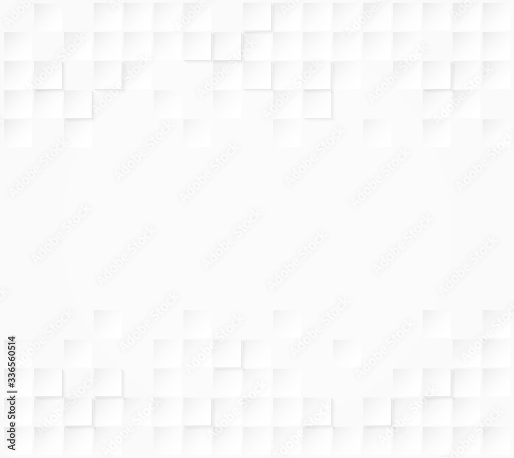Abstract. Embossed paper square white Background ,light and shadow .Vector. Abstract. Embossed paper square white Background ,light and shadow .Vector.