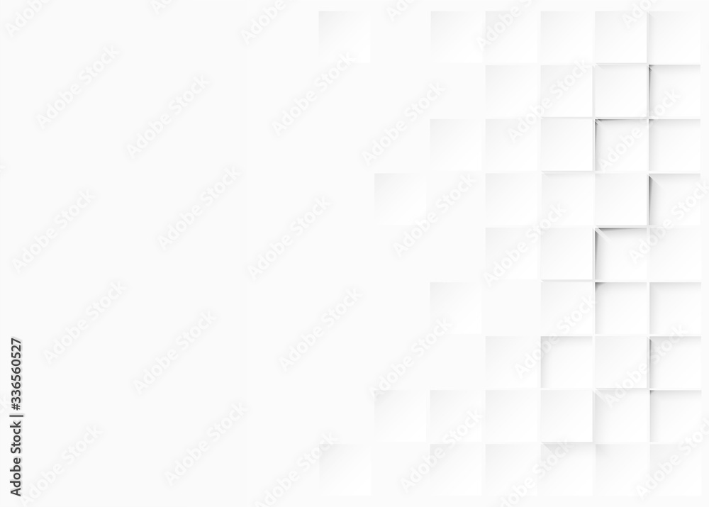 Abstract. Embossed paper square white Background ,light and shadow .Vector. Abstract. Embossed paper square white Background ,light and shadow .Vector.