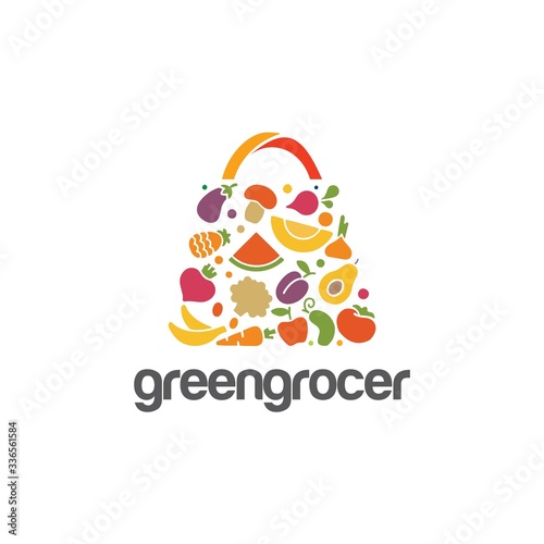 Greengrocer Logo Templates and Vector