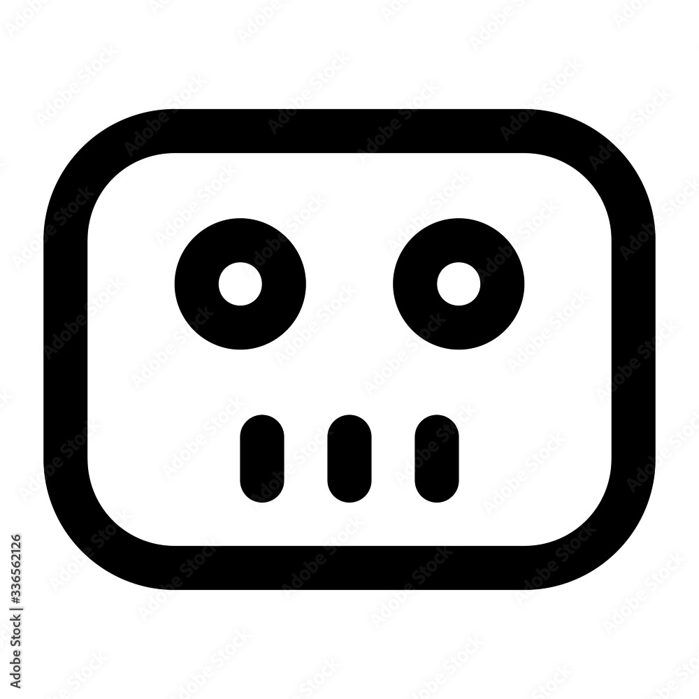 Bot. Icon with outline style, perfect pixels and base size of 64x64 px. Suitable for website design, logos, applications and UI. Bot. Icon with outline style, perfect pixels and base size of 64x64 px. Suitable for website design, logos, applications and UI.