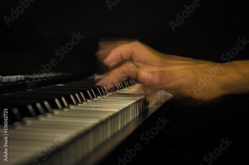 Piano man photo