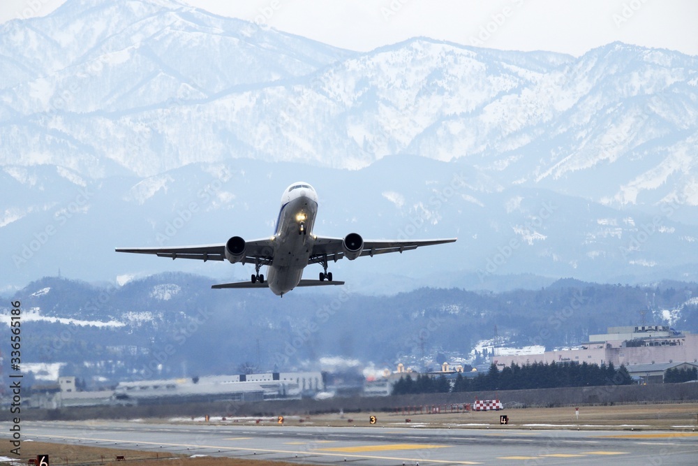 富山空港 離陸 富山空港 離陸