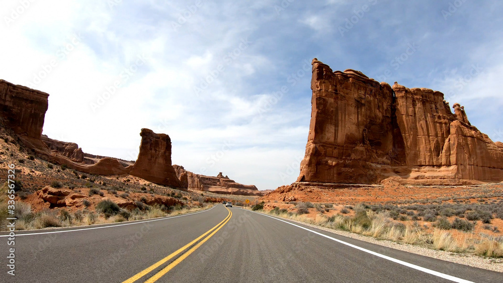 Road trip at Arches National Park in Utah - travel photography Road trip at Arches National Park in Utah - travel photography