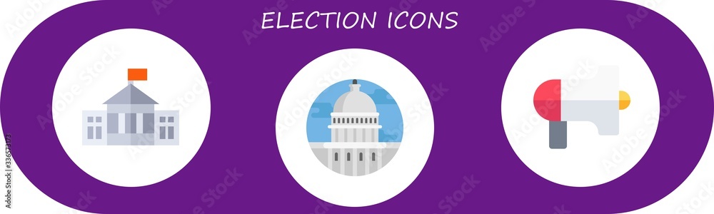 election icon set