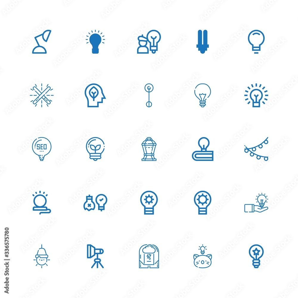Editable 25 invention icons for web and mobile Editable 25 invention icons for web and mobile