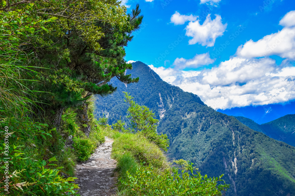 The Highest Mountain on Taiwan Island - Mt.Jade Mountain Landscape